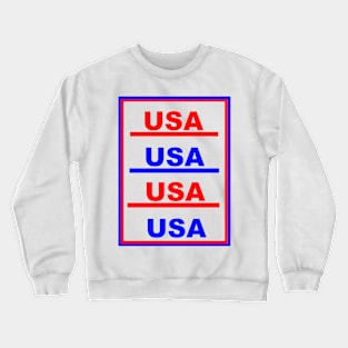 USA USA Crewneck Sweatshirt